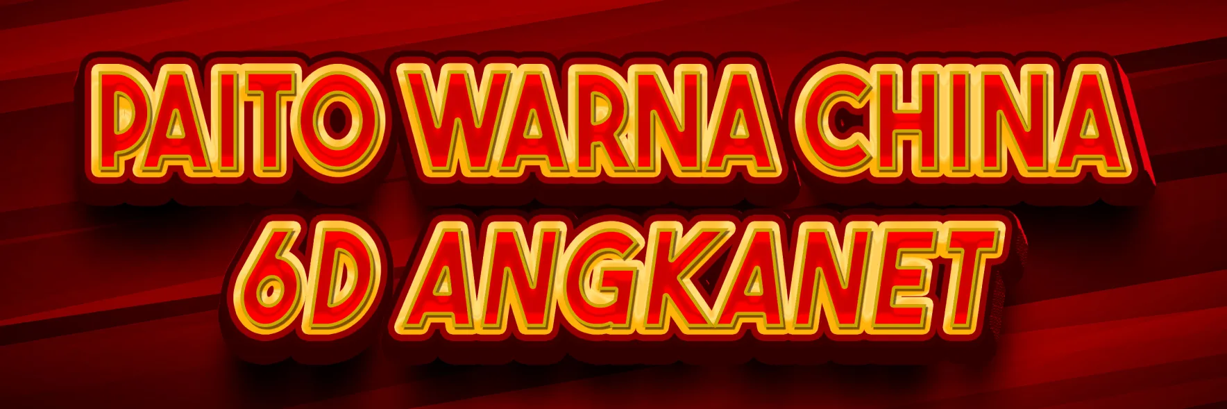 PAITO WARNA CHINA HARIAN 6D ANGKANET